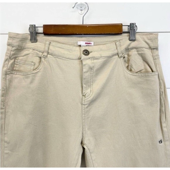 NEW Bongo Juniors Anklebiter Twill Pants Mid Rise Cotton Blend Zip Ankle Stretch - Picture 6 of 13